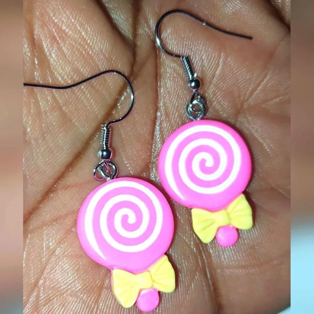 Super cute anime fashion earrings